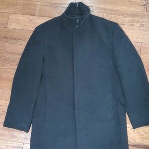 Jacob Siegel Nordstrom Charcoal Wool Outerwear
